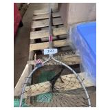 fish pulling net w/ telescopic handled