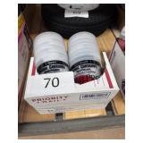 lot of 1 qt mixing containers