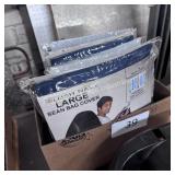 lot of beanbag covers