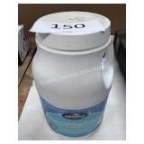 jug of pool chlorinating sticks