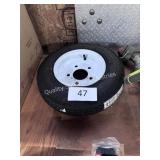 small trailer tire and rim