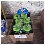 lot of water bottles with ez freeze