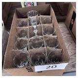 lot of dozen restaurant shooter/dessert glasses