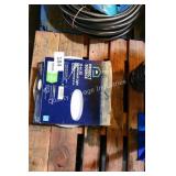 2 round light fixtures