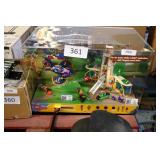 lego super hero girls lighted display