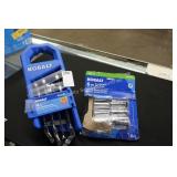 kobalt 4pc wench sewt & 6pc deep socket set