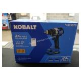 kobalt 24v 1/2ï¿½ drill w/ batt/chg (display)