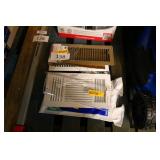 3 registers and vent covers