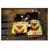 2 spongbob pjs asst szs