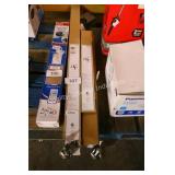 2 allen+roth drapery rods