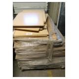 skid of cabinet sides