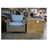 NEW-2-allen+roth swivel glider chairs