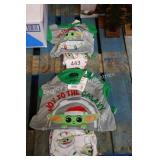 2 asst sz christmas yoda pjs