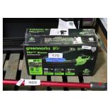 greenworks blower (batteries/ ch in office)