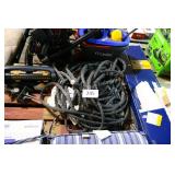 water hoses and sprinklers