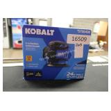 kobalt 24v 5" orbital sander - tool only