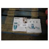 2 panasonic electric shaver