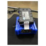 kobalt 24v 2.0ah batt/chg - good (display)