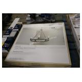 allen+roth 5 light wagon wheel chandelier