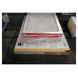 16x20x1 return filter grill and filters