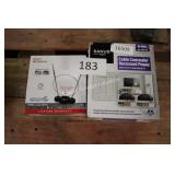 tv antenna & recessed power box