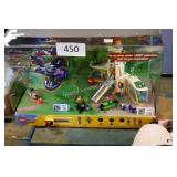 lego super hero girls lighted display