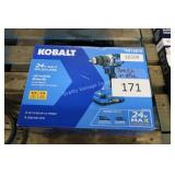 kobalt 24v drill (batt/ch in office)