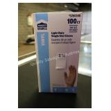 100ct vinyl glove - sz osfm (display)