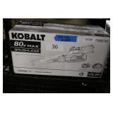 kobalt 80v blower (batt/ch in office)