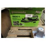 greenworks 1800psi pressure washer