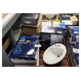 skid of bath hardware