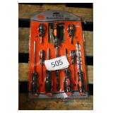 9pc screw driver set