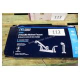 2 handle kitchen faucet