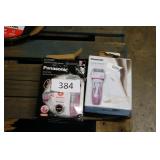 2 panasonic electric shavers