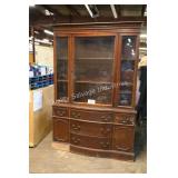 wooden china cabinet