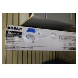 NEW kobalt 80v string trimmer (batt/ch in office)