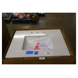 31" vanity (cracked)