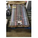 3 sleeves of asst DVDs