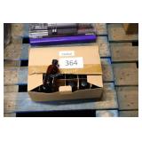 ctn of sm brown bottles w lids