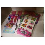 15pc girls lip gloss/nail tattoos/stickers