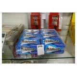 2/12pk trident chewing gum 11/26 (display)