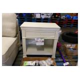 cream colored end table