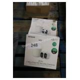 2 netgear arlo sec cameras- not tested