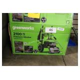 greenworks 2100psi pressure washer