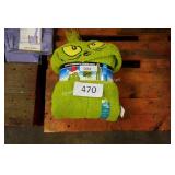 adult sz xxl grinch hooded suit