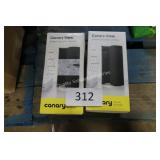 2 canary view cameras - not tested