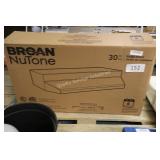 broan nutone 30"angle hood