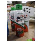 3ct odor eaters spray powder