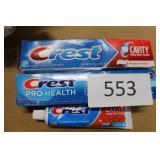 3ct crest toothpaste asst dates