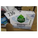 seventh generation laundry detergent sheets 32ct